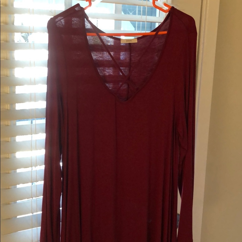 Red dress